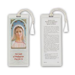 Our Lady of Medjugorje Laminated Bookmark" itemprop="image