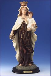 Our Lady of Month Carmel Florentine Statue (20 inch)" itemprop="image