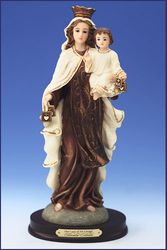 Our Lady of Mount Carmel Florentine Statue (12 inch)" itemprop="image