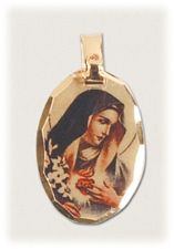 Our Lady of Sorrow Pendant" itemprop="image