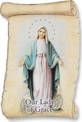 Our Lady of the Miraculous Medal Automobile Sticker" itemprop="image