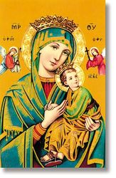 Our Lady of Wallet Sized Laminated Holy Card" itemprop="image