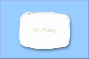 Rosary Case ( White )" itemprop="image