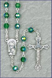 Round Emerald Rosary" itemprop="image