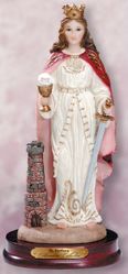 Saint Barbara Florentine Statue" itemprop="image