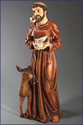 Saint Frances Statue (24 Inches)" itemprop="image