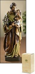 Saint Joseph with Child Statue" itemprop="image