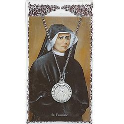 Saint Maria Faustina Prayer Card" itemprop="image