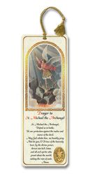 Saint Michael Laminated Bookmark" itemprop="image