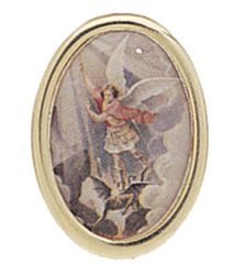 Saint Michael Religious Lapel Pin" itemprop="image