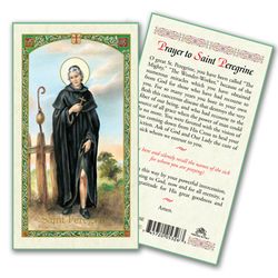 Saint Peregrine Laminated Holy Card" itemprop="image