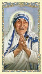 Saint Teresa Lamianted Holy Card" itemprop="image