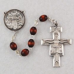 San Damiano Rosary 4X6mm" itemprop="image