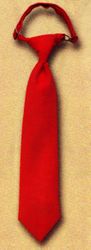 Satin First Communion Red Tie" itemprop="image