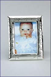 Silver Baptism Photo Frame" itemprop="image