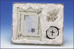 Silver First Communion Box Set" itemprop="image