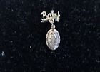 Silver Plated Medal Pin for Baby Boy" itemprop="image