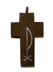 Small Cross Brown 1 3/4 in" itemprop="image