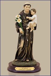 St. Anthony Statue (12 inch)" itemprop="image