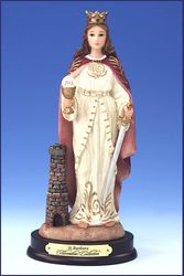 St. Barbara Collection Statue 8 inch" itemprop="image