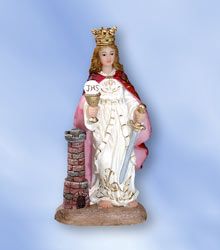 St. Barbara Florentine Statue (5-1/2 inch)" itemprop="image