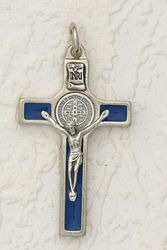 St Benedict Blue Enamel" itemprop="image