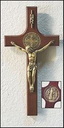 St. Benedict Crucifix (8 inches)" itemprop="image