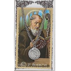 St. Benedict Prayer Card Set" itemprop="image