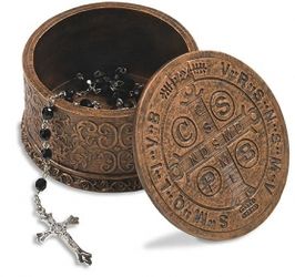 St. Benedict Rosary Box" itemprop="image