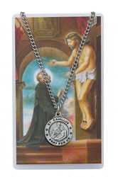 St.Camillus Prayer Card & Pendant Set" itemprop="image