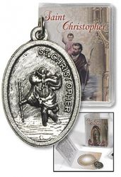 St. Christopher Medal with Folder" itemprop="image