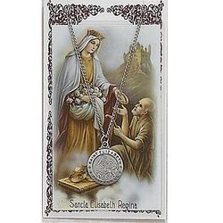 St. Elizabeth Prayer Card & Pendant Set" itemprop="image