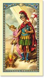 St. Florian Firefighters Prayer Card" itemprop="image