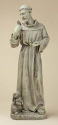 St.Francis With Bunny Statue" itemprop="image