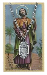 St. James Prayer Card & Pendant Set" itemprop="image