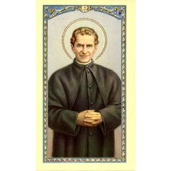 St John Bosco Laminated Holy Card" itemprop="image