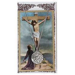 St. John Prayer Card & Pendant Set" itemprop="image