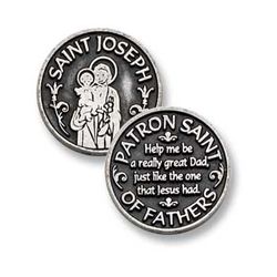 St. Joseph Pocket Token" itemprop="image