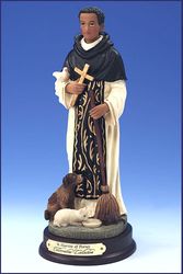 St. Martin de Porres Florentine Statue (8 inch)" itemprop="image