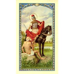 St. Martin of ToursLaminated Holy Card" itemprop="image