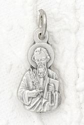 ST Matthew Oxidized Bracelet Medal Charm" itemprop="image