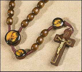 St. Padre Pio Devotional Cord Rosary" itemprop="image