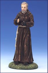 St. Padre Pio Florentine Statue (4 inches)" itemprop="image