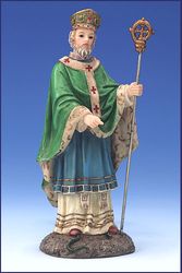 St. Patrick Florentine Statue (5-1/2 inch)" itemprop="image