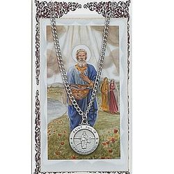 St. Phillip Prayer Card & Pendant Set" itemprop="image