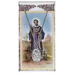 St. Stephen Pray Card & Pendant Set" itemprop="image