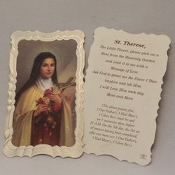 St Theresa Ordination Deluxe Holy Cards" itemprop="image