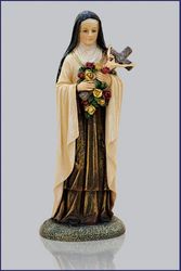 St. Therese Florentine Statue (4 inches)" itemprop="image