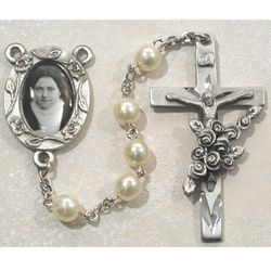 St. Therese Photo Rosary Boxed" itemprop="image