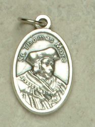 St. Thomas Moore Oxidized Medal" itemprop="image